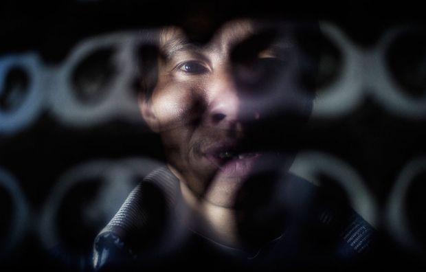 He Quangui, a former gold miner, died on August 1 from complications related to silicosis, an irreversible but preventable disease he contracted from years of working in the mines. Image by Sim Chi Yin. China, 2017.