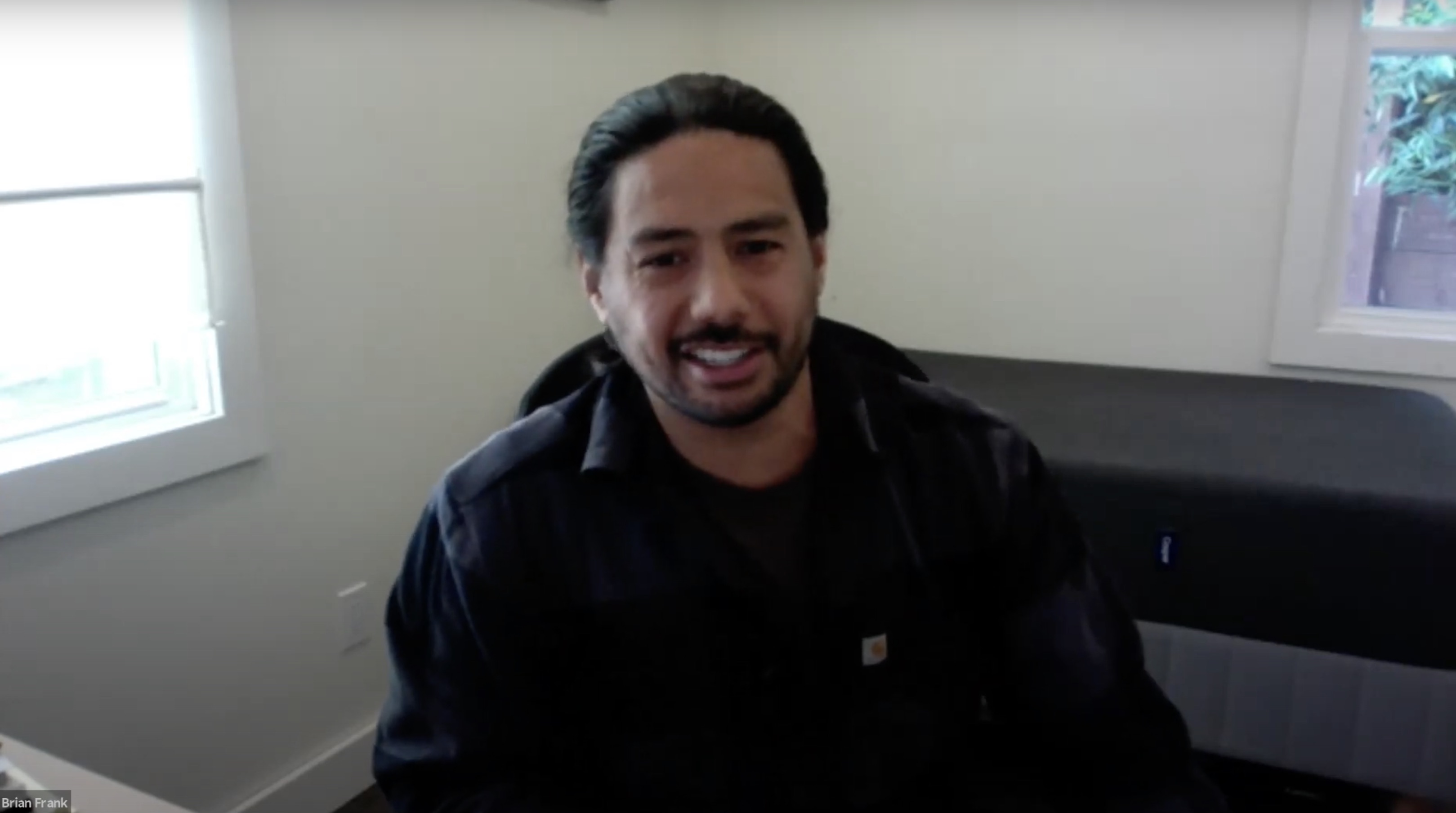 Brian Frank speaks at a Talks @ Pulitzer: Focus on Justice Webinar. July 9, 2020. Brian Frank speaks at a Talks @ Pulitzer: Focus on Justice Webinar. July 9, 2020.
