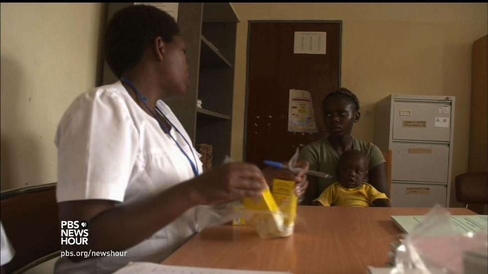 Still from the July 14, 2016 PBS NewsHour broadcast. Still from the July 14, 2016 PBS NewsHour broadcast.