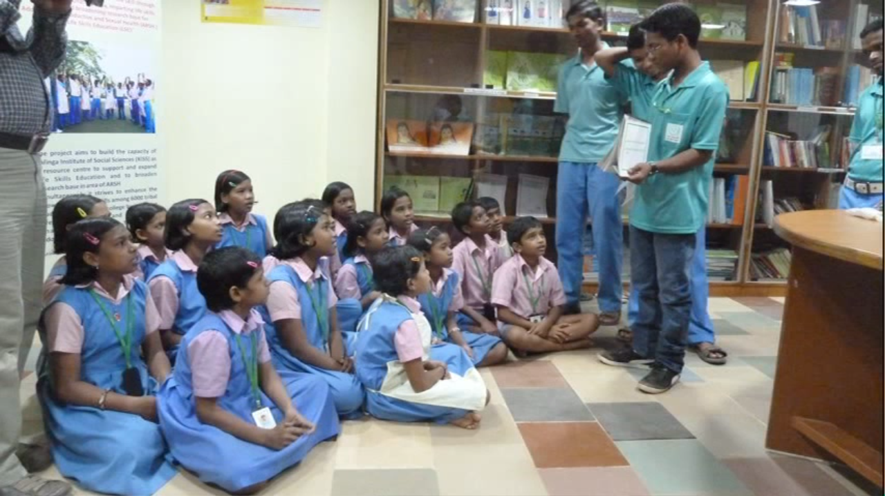 Children at KISS. Image by Simone Ahujga. India, 2013. Media file: screen_shot_2013-07-16_at_5.30.18_pm.png