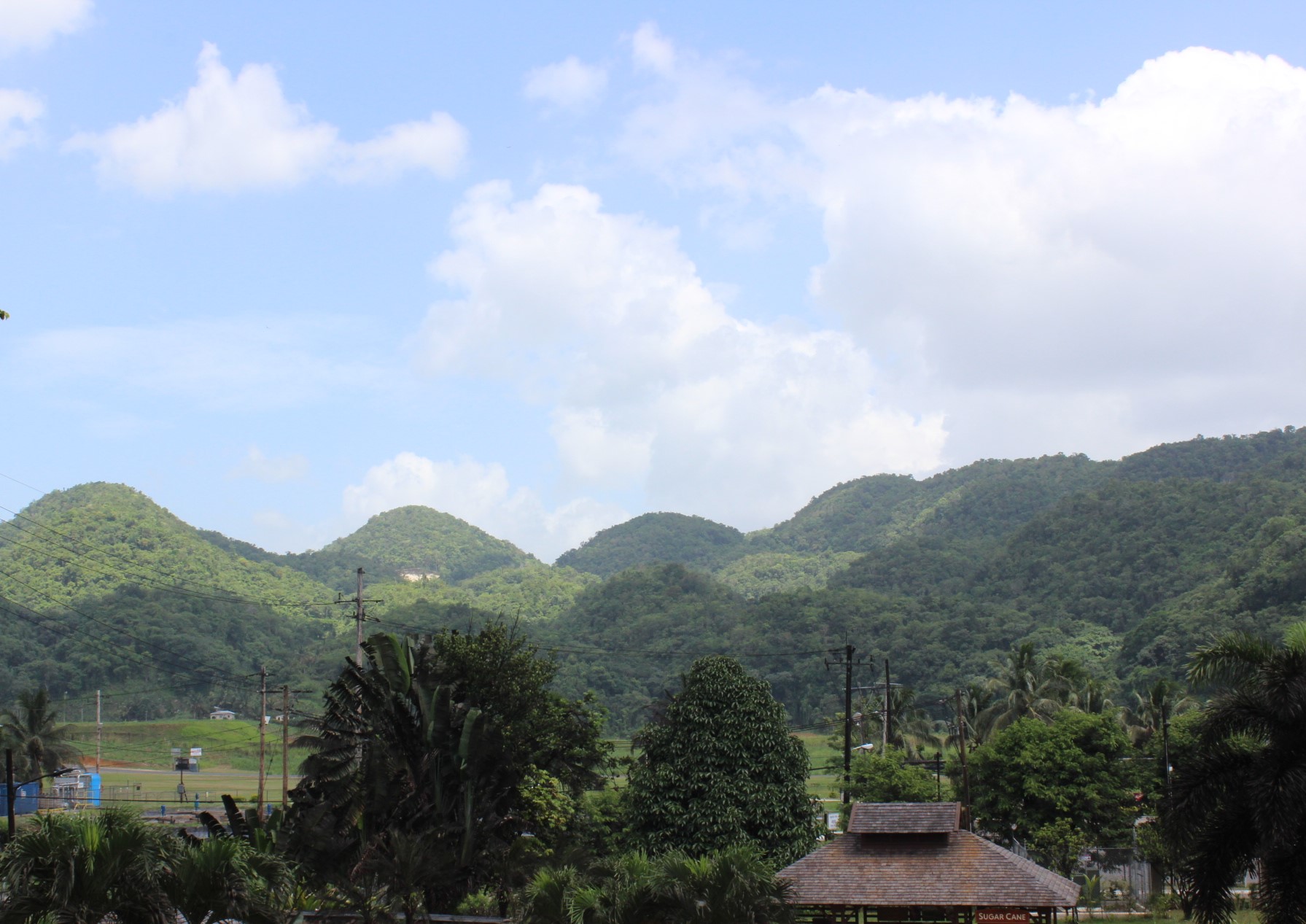 View of Jamaican Mountains in Saint Catherine Parish. Image by Monica Long. Jamaica, 2018. View of Jamaican Mountains in Saint Catherine Parish. Image by Monica Long. Jamaica, 2018.