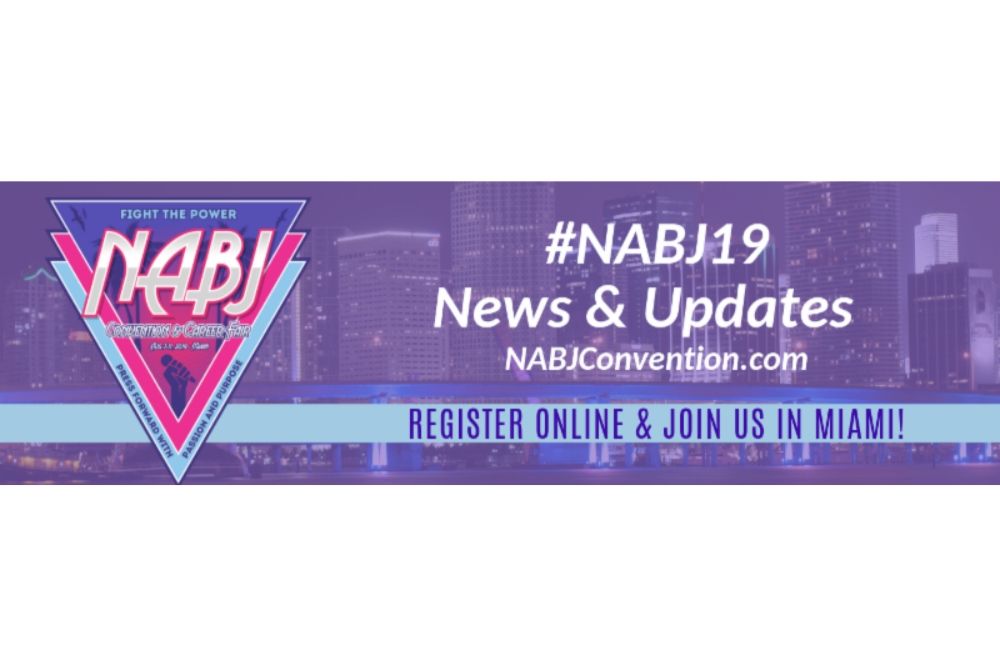 Image courtesy of the National Association of Black Journalists. United States, 2019. Image courtesy of the National Association of Black Journalists. United States, 2019.