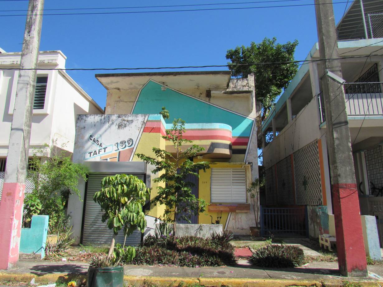 The Casa Taft 169 which was renovated in San Juan, Puerto Rico. Image by Isabel Sophia Dieppa. Puerto Rico, 2019. The Casa Taft 169 which was renovated in San Juan, Puerto Rico. Image by Isabel Sophia Dieppa. Puerto Rico, 2019.