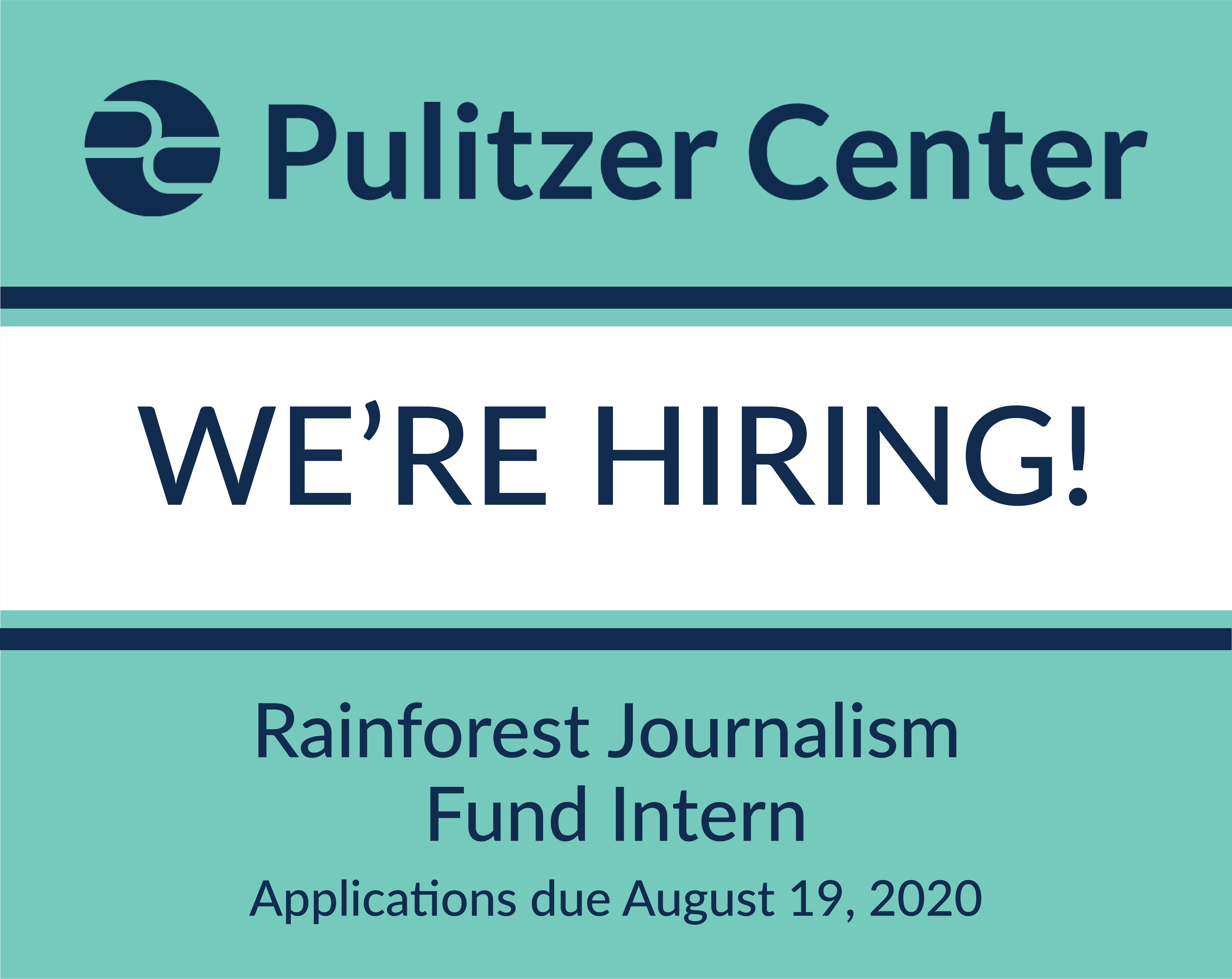 Applications are due August 19, 2020. RJF internship