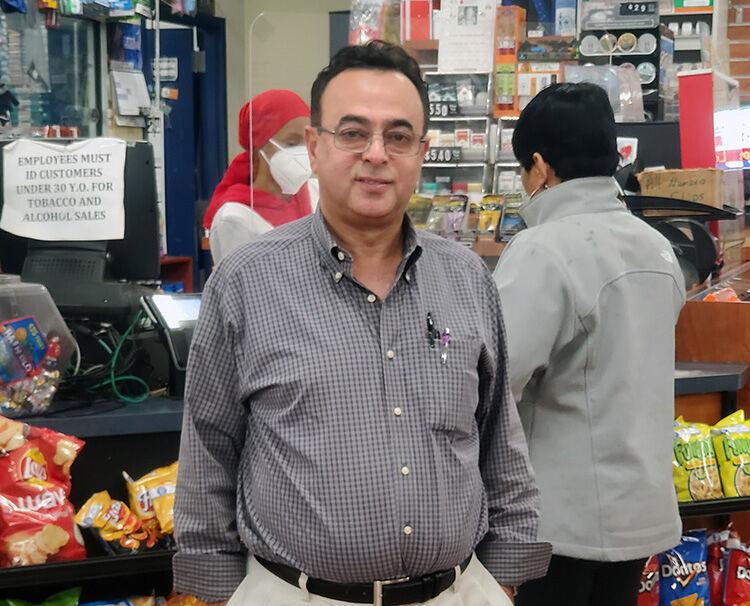 “As a Palestinian, we had a lot of the same problems,” Nabali Khaled Salameh said. “I share a lot of the values and experiences with the people of this neighborhood.” Image by Sylvester Brown Jr. United States, 2020. “As a Palestinian, we had a lot of the same problems,” Nabali Khaled Salameh said. “I share a lot of the values and experiences with the people of this neighborhood.” Image by Sylvester Brown Jr. United States, 2020.
