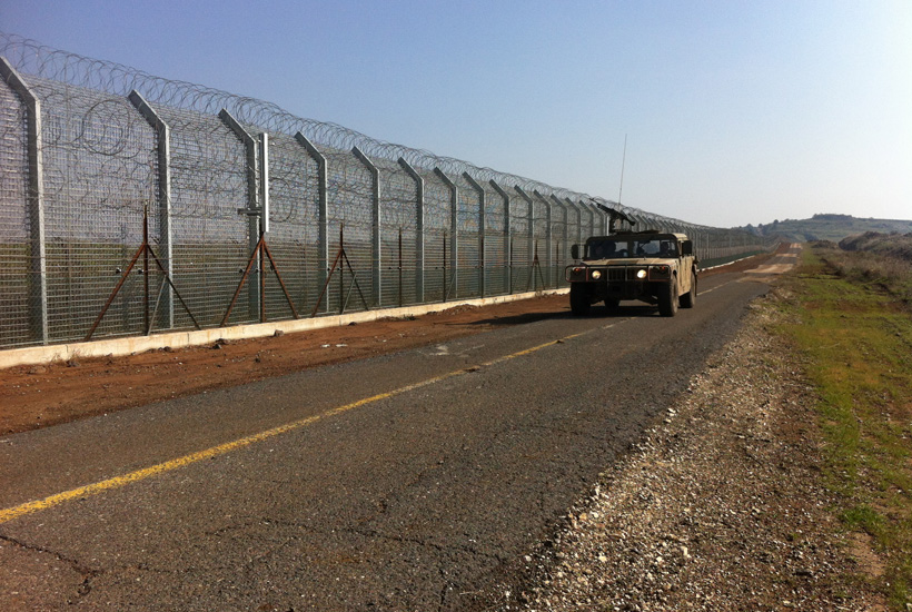 Image courtesy of Israel Defense Forces. Media file: golan_fence_080913_620px.jpg
