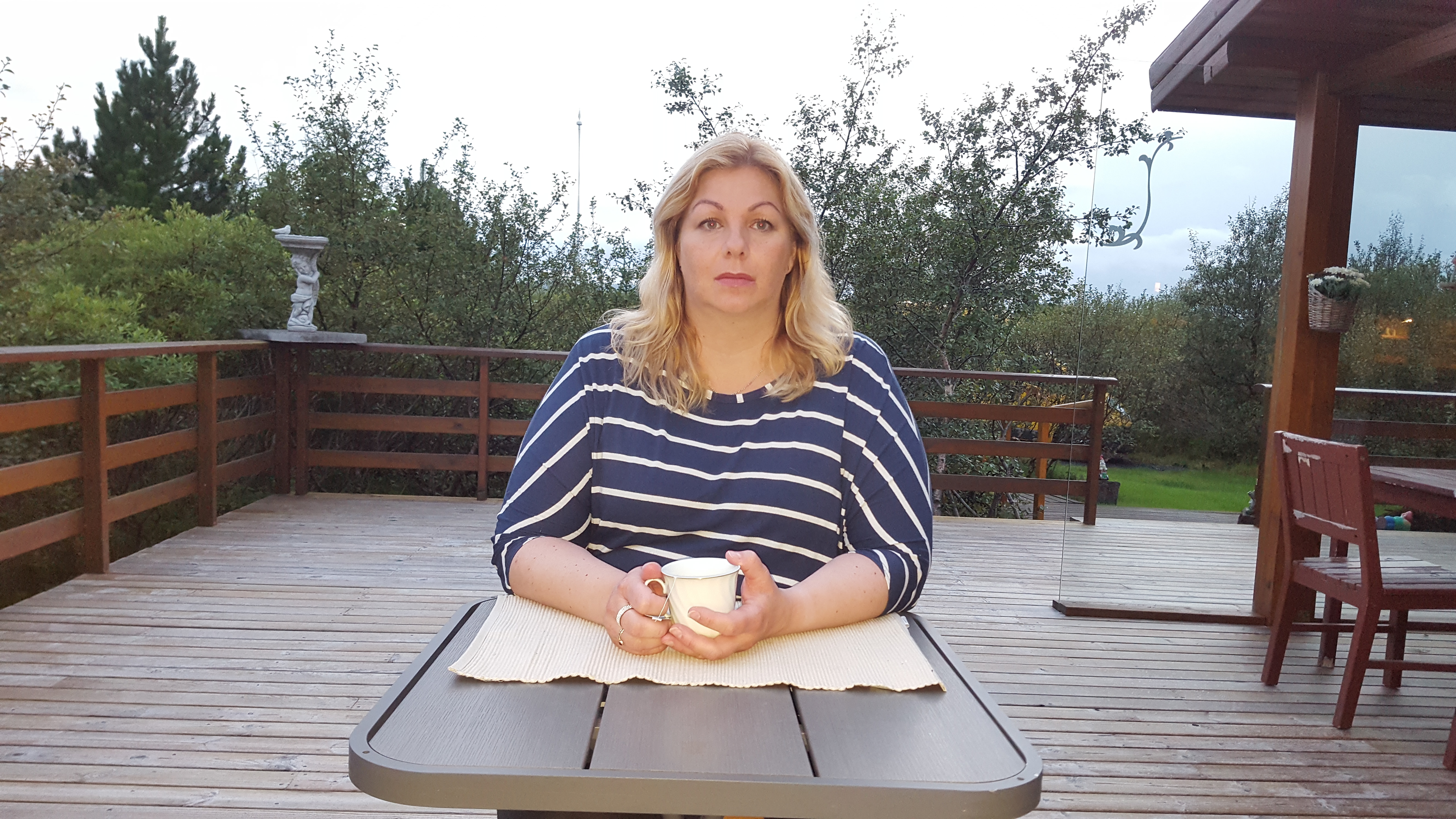 Hrafnhildur Sveinbjörnsdóttir’s mastectomy took a larger toll on her body than she had expected. Image provided by Hrafnhildur Sveinbjörnsdóttir. Iceland, 2017. Hrafnhildur Sveinbjörnsdóttir’s mastectomy took a larger toll on her body than she had expected. Image provided by Hrafnhildur Sveinbjörnsdóttir. Iceland, 2017.