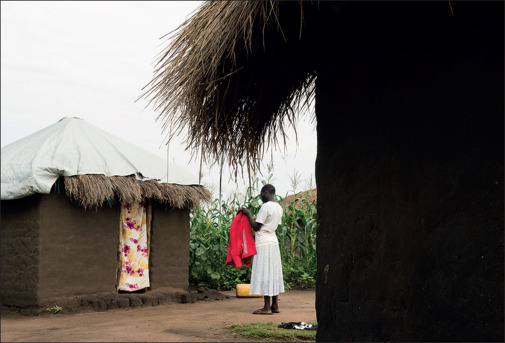 Betty Omina discovered that she was HIV positive when she reached the refugee settlements in Uganda. Image by Adriane Ohanesian. Uganda, 2019. Betty Omina discovered that she was HIV positive when she reached the refugee settlements in Uganda. Image by Adriane Ohanesian. Uganda, 2019.