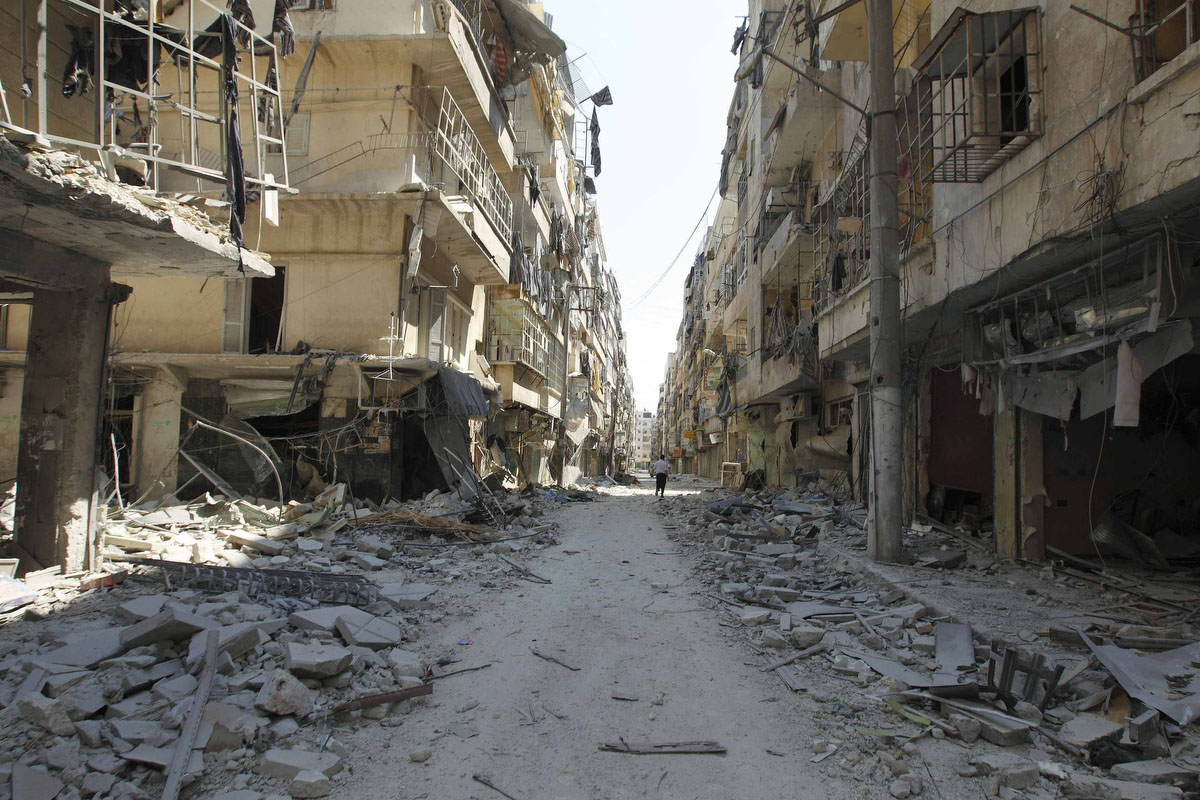 The Syrian war has become a conflict in which war crimes carry no consequences for the perpetrators—present or, seemingly, future. Image courtesy of Zohra Bensemra. Syria, 2012. Syrian War Crimes
