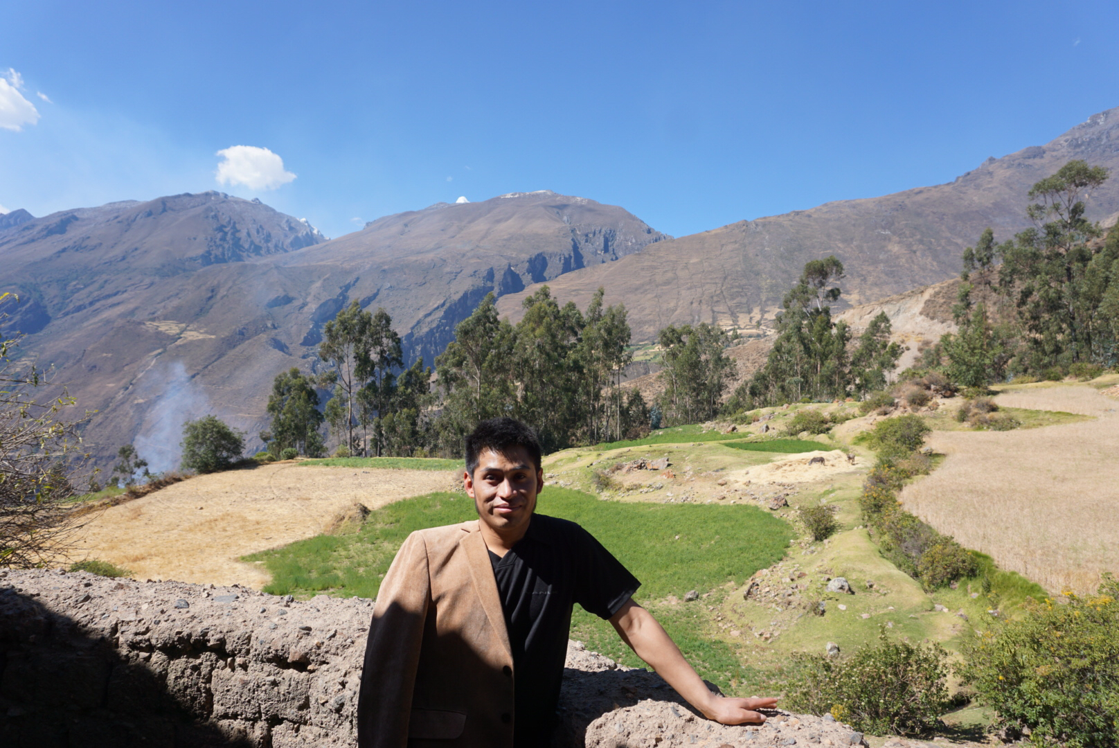 Portrait of Clinton. Image by Audrey Fromson. Peru, 2019. Portrait of Clinton Oro. Image by Audrey Fromson. Peru, 2019.