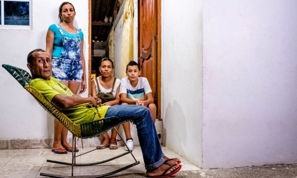 Ferdinand, 42, lost his job last year. His father having died early, neither Ferdinand nor his wife knew the disease was in the family. Image by Nick Garcia for the Observer. Venezuela, 2016. Huntington's Disease