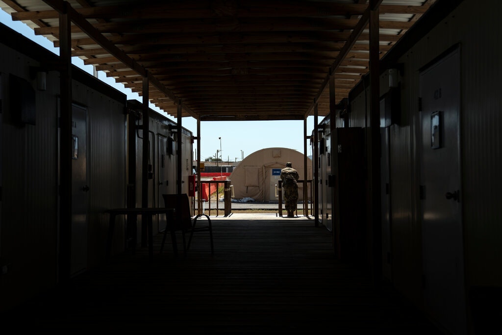 The complaint comes a month after a group of senators expressed concern about the Guantánamo prison’s capacity to protect troops and prisoners from the pandemic. Image by Doug Mills/The New York Times. Cuba, undated. The complaint comes a month after a group of senators expressed concern about the Guantánamo prison’s capacity to protect troops and prisoners from the pandemic. Image by Doug Mills/The New York Times. Cuba, undated.