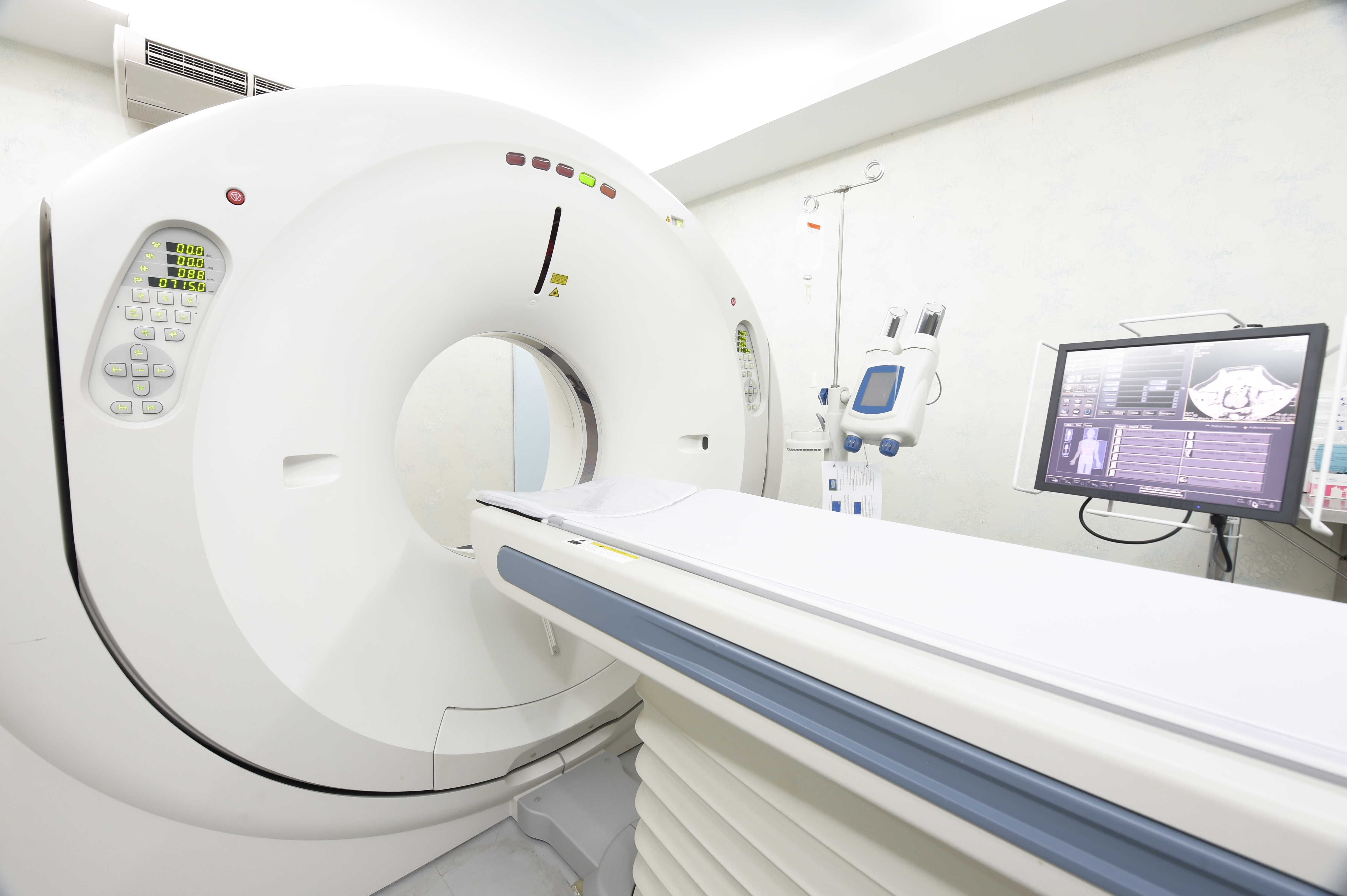 MRI scanner room. Image by nimon / Shutterstock. Undated. MRI scanner room. Image by nimon / Shutterstock. Undated.