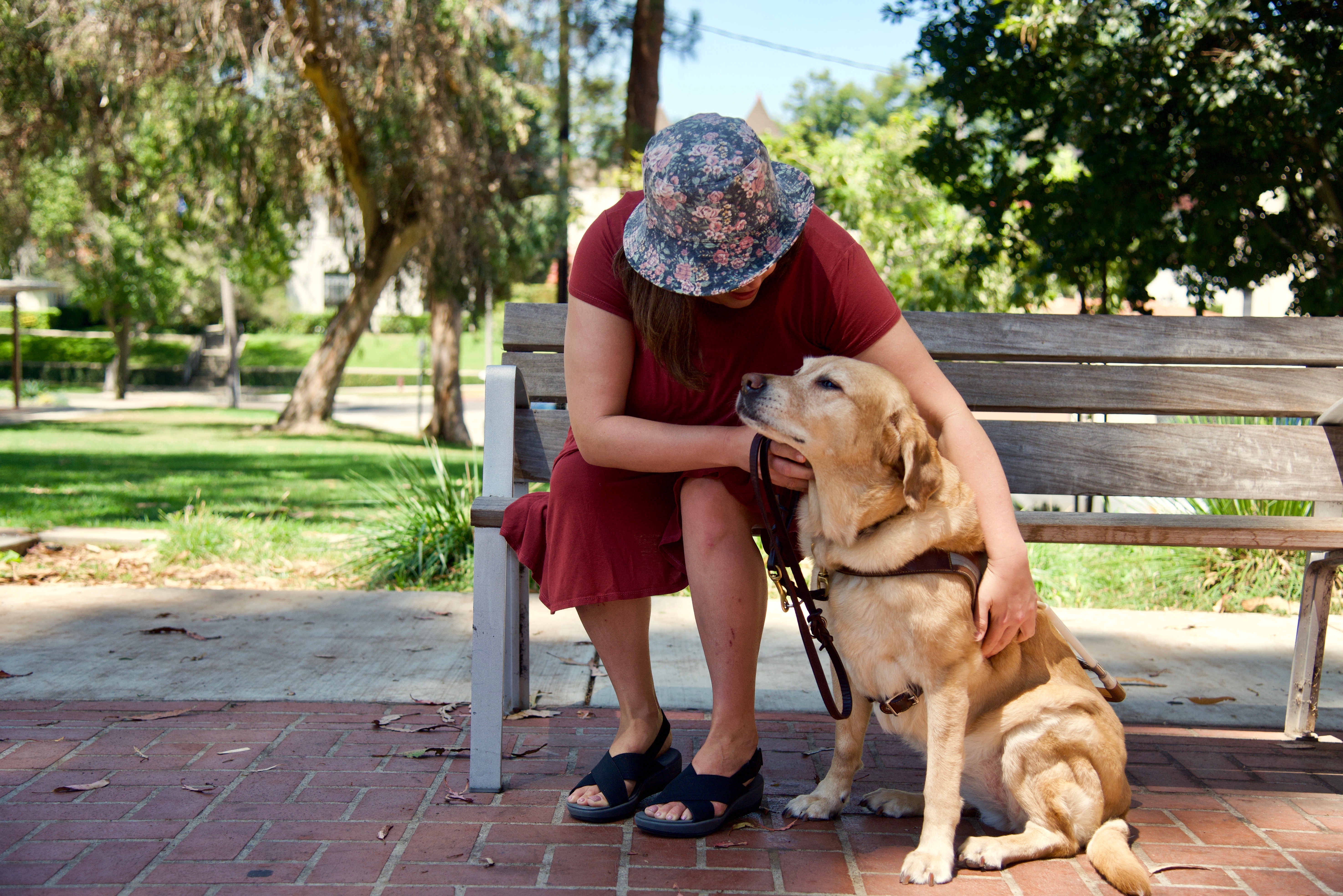 Sex-trafficked as a child, Margeaux Gray, a resident of Los Angeles, has lived with trauma-induced visual impairment, gastroparesis, peripheral neuropathy and complex PTSD for decades. Image by Isabella Gomes. United States, 2019. Sex-trafficked as a child, Margeaux Gray, a resident of Los Angeles, has lived with trauma-induced visual impairment, gastroparesis, peripheral neuropathy and complex PTSD for decades. Image by Isabella Gomes. United States, 2019.