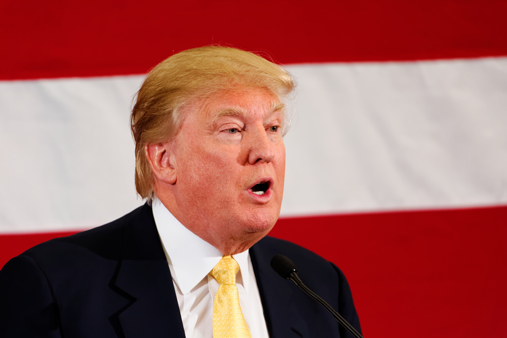 Donald Trump at the First In Nation Republican Leadership Summit, Nashua, New Hampshire. Image by Michael Vadon (CC BY-SA 2.0). United States, 2018. Donald Trump at the First In Nation Republican Leadership Summit, Nashua, New Hampshire. Image by Michael Vadon (CC BY-SA 2.0). United States, 2018.