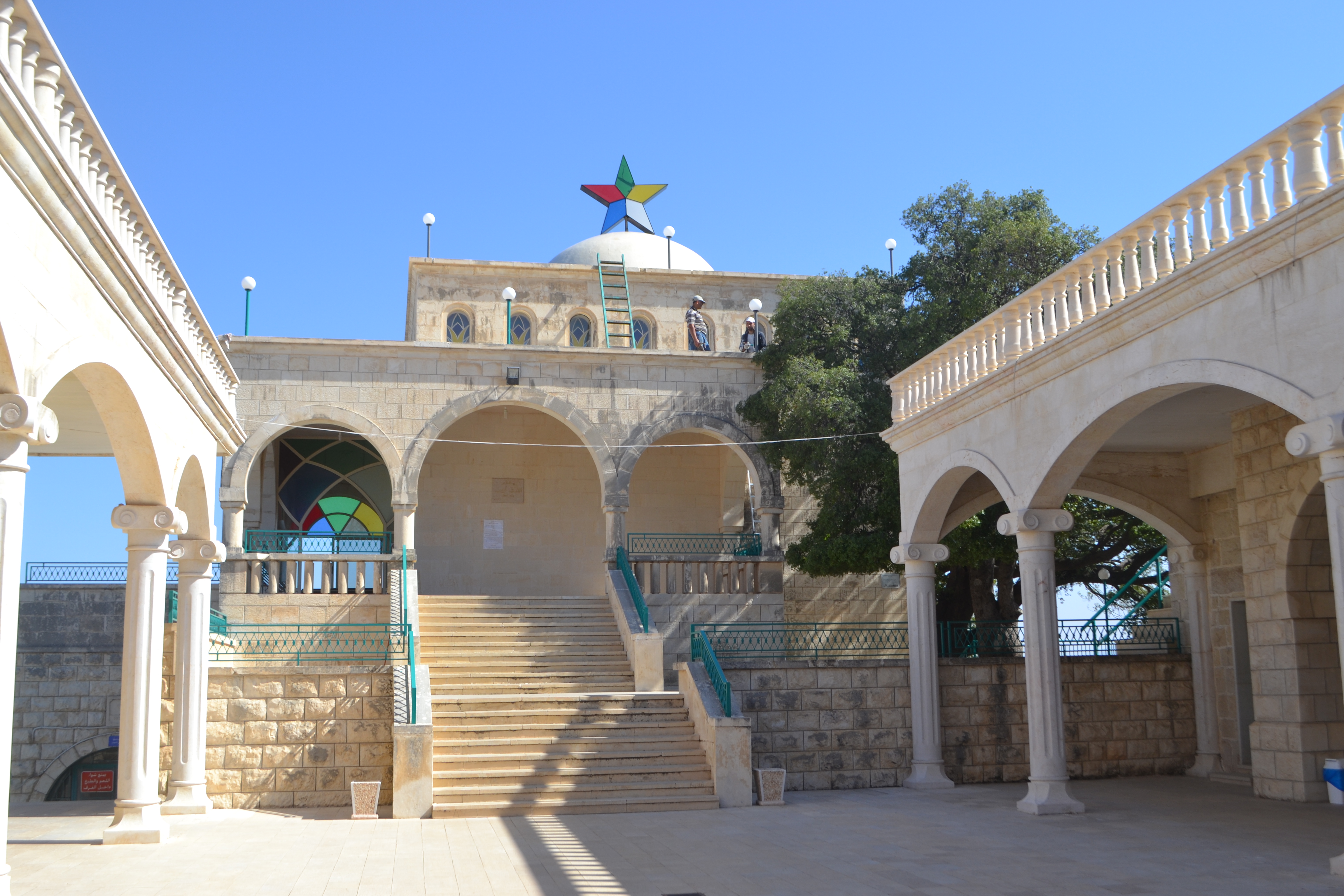 The Shrine of the Prophet Job in Niha. Image by Catherine Cartier. Lebanon, 2019. The Shrine of the Prophet Job in Niha. Image by Catherine Cartier. Lebanon, 2019.
