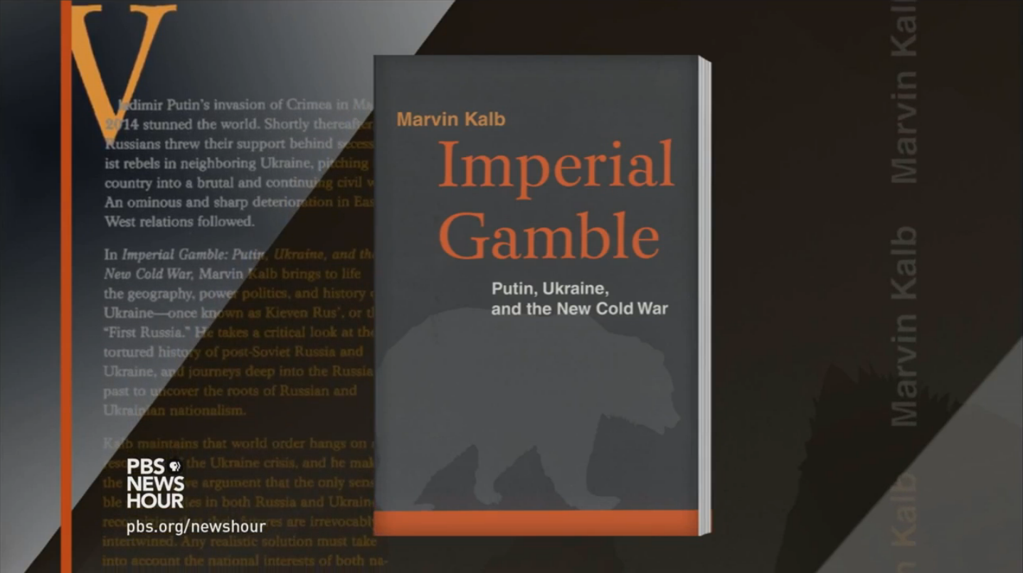 Pulitzer Center senior adviser Marvin Kalb's new book. Image courtesy of PBS NewsHour.