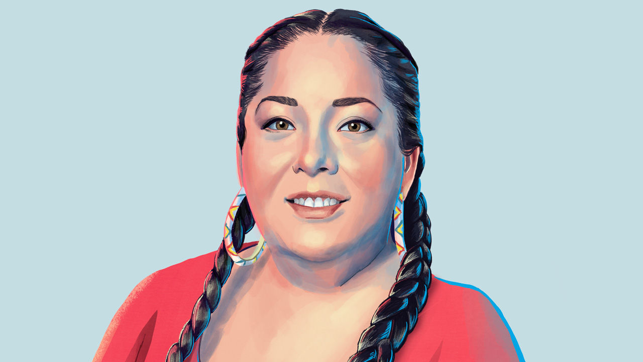 “If you eliminate us in the data, we no longer exist,” says Abigail Echo-Hawk, a citizen of the Pawnee Nation of Oklahoma and director of the Urban Indian Health Institute. Image by Katty Huertas. United States, 2020. “If you eliminate us in the data, we no longer exist,” says Abigail Echo-Hawk, a citizen of the Pawnee Nation of Oklahoma and director of the Urban Indian Health Institute. Image by Katty Huertas. United States, 2020.
