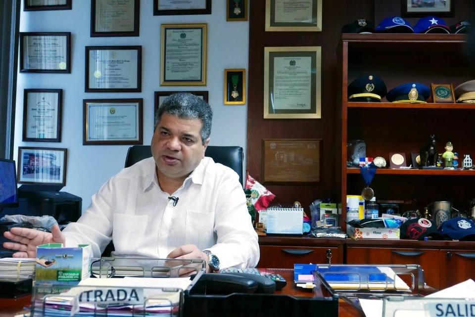 Javier Carrillo, director general of Panama’s National Migration Service, at his office in Panama City, Panama. Still image from video by Jose Antonio Iglesias. Javier Carrillo, director general of Panama’s National Migration Service, at his office in Panama City, Panama. Still image from video by Jose Antonio Iglesias.