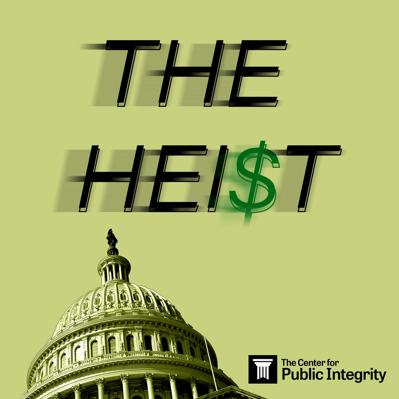 The Heist, a new podcast from the Center for Public Integrity, explores power and influence in the Trump administration. Image courtesy of Brett Forrest. United States, 2020. The Heist, a new podcast from the Center for Public Integrity, explores power and influence in the Trump administration. Image courtesy of Brett Forrest. United States, 2020.