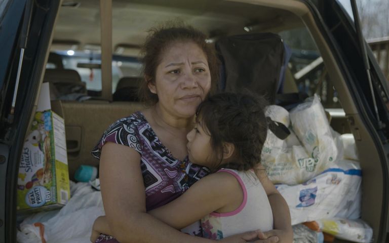 Portrait of Norma, an undocumented immigrant from Honduras, and Antonela, one of her five children. Image courtesy of Emily Kassie and Ben C. Solomon. United States, 2020. Portrait of Norma, an undocumented immigrant from Honduras, and Antonela, one of her five children. Image courtesy of Emily Kassie and Ben C. Solomon. United States, 2020.