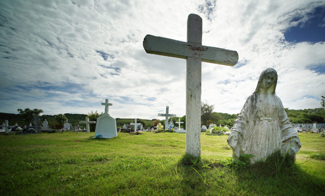 Guam's Holy Cross cemetary. Image by Cory Lum. Guam, 2017. Guam's Holy Cross cemetary. Image by Cory Lum. Guam, 2017.