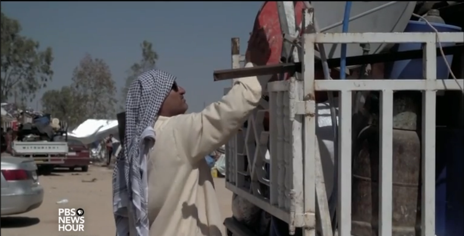 Still from video. Iraq, 2016. Still from video. Iraq, 2016.
