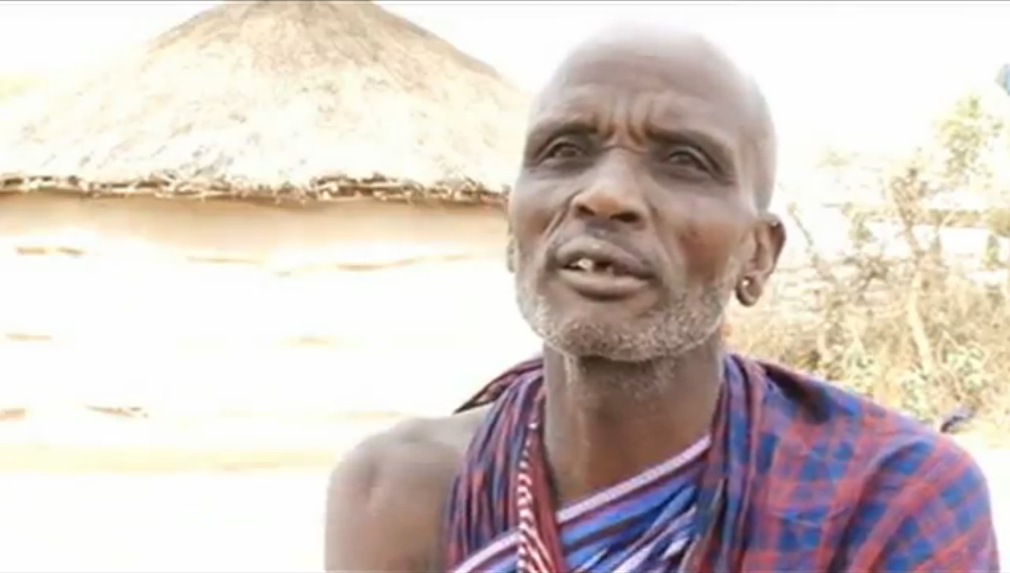 “Being a pastoralist is being in a daily struggle to feed animals so that they can feed you later,” said Parmelo Ndiimu, a Maasai elder in this northern Tanzanian village. Still from the accompanying video by Steve Martin Saning’o and Lukas Kariongi. Tanzania, 2013.