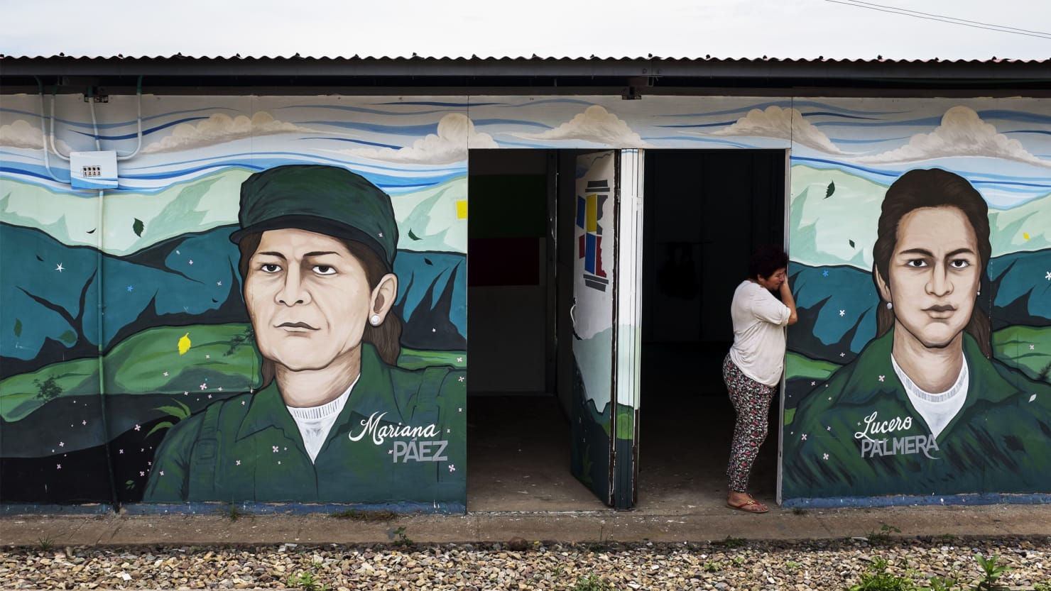The Museum of Memory at the FARC camp in Pondores. Image by Fabio Cuttica. Colombia, 2018. The Museum of Memory at the FARC camp in Pondores. Image by Fabio Cuttica. Colombia, 2018.