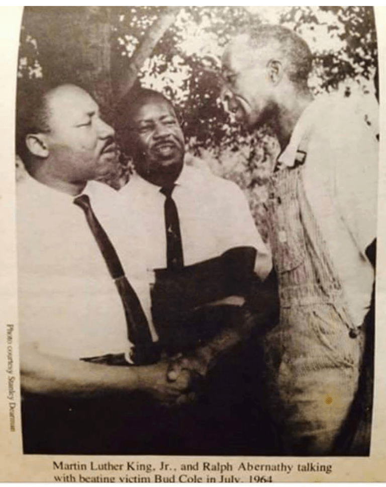 Photo of my great grandfather meeting with Dr. Martin Luther King, Jr. Image courtesy of C. Zawadi Morris. United States, undated. Photo of my great grandfather meeting with Dr. Martin Luther King, Jr. Image courtesy of C. Zawadi Morris. United States, undated.