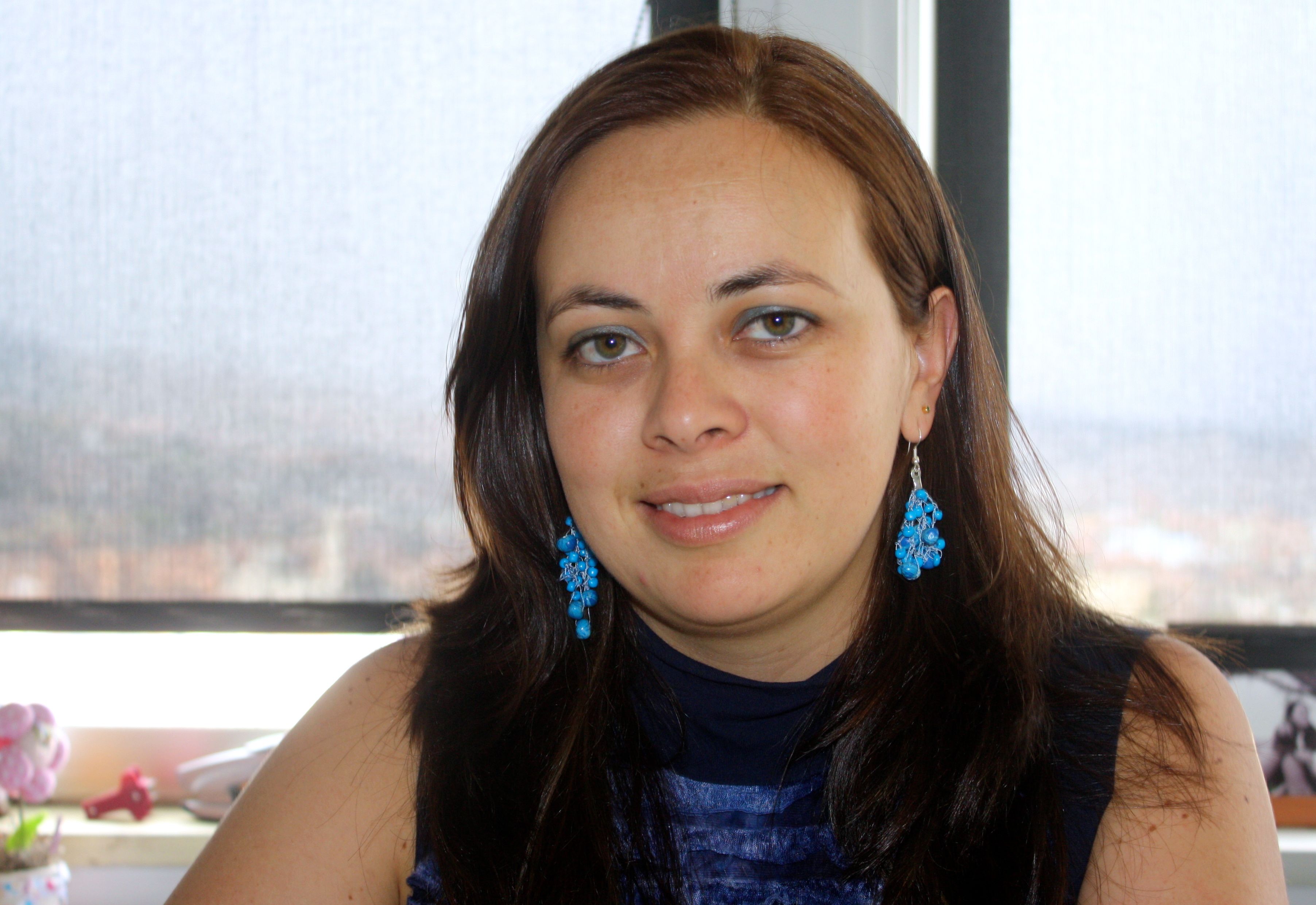 Yessika Hoyos. Image by Stephen Franklin. Colombia, 2013. Media file: yessika1.jpg