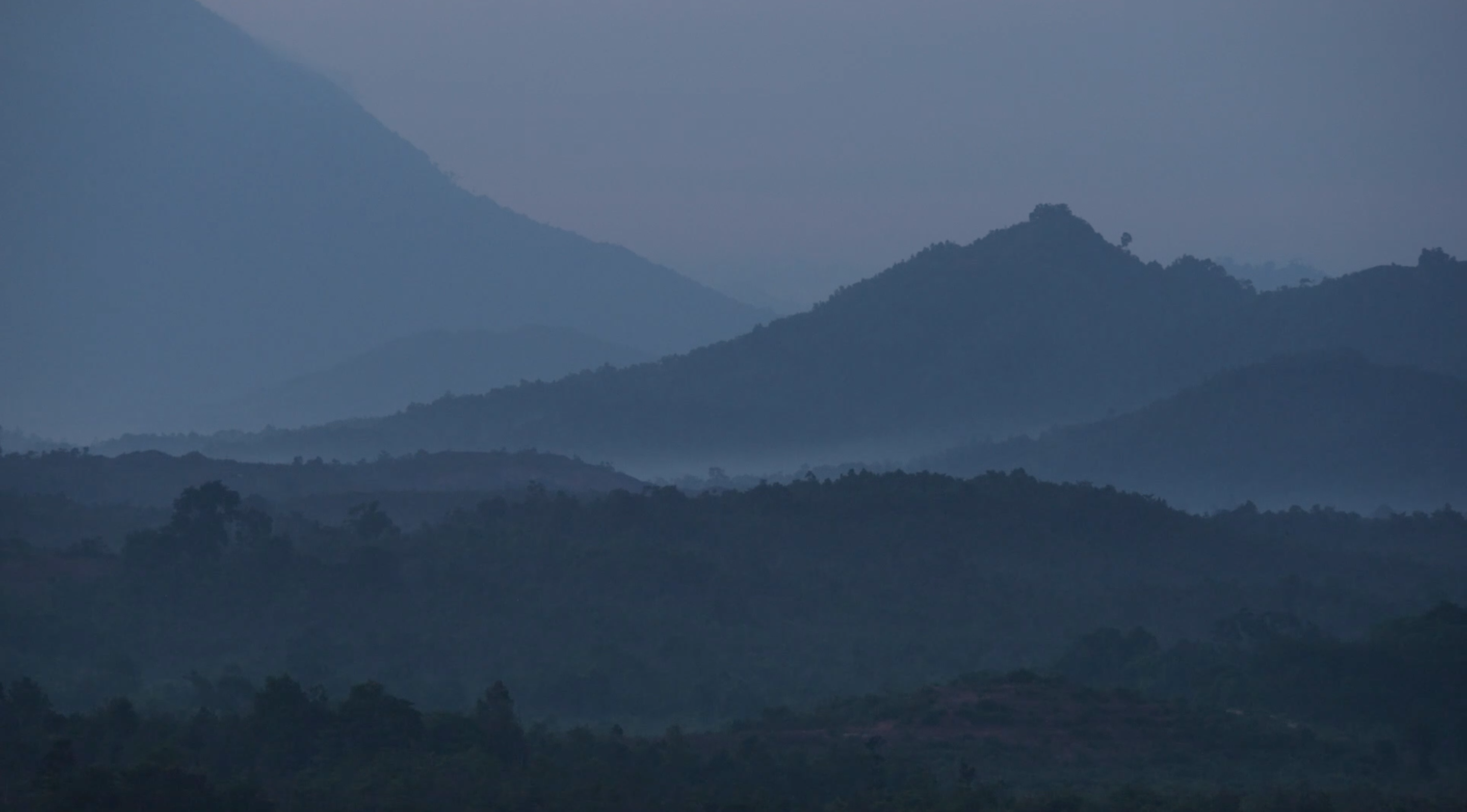 Deforestation due to palm oil farming threatens Borneo's rainforests. Screenshot from Kent Wagner's video "Mist and Mystery: Deforestation". Indonesia, 2016. Deforestation due to palm oil farming threatens Borneo's rainforests. Screenshot from Kent Wagner's video "Mist and Mystery: Deforestation". Indonesia, 2016.