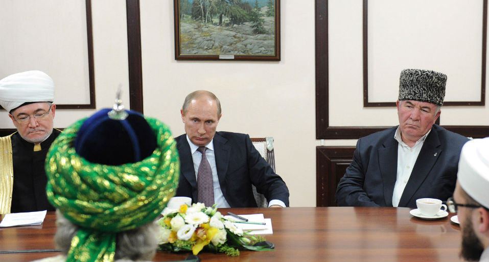 Image courtesy of Foreign Policy. Media file: putinmuftis.jpg