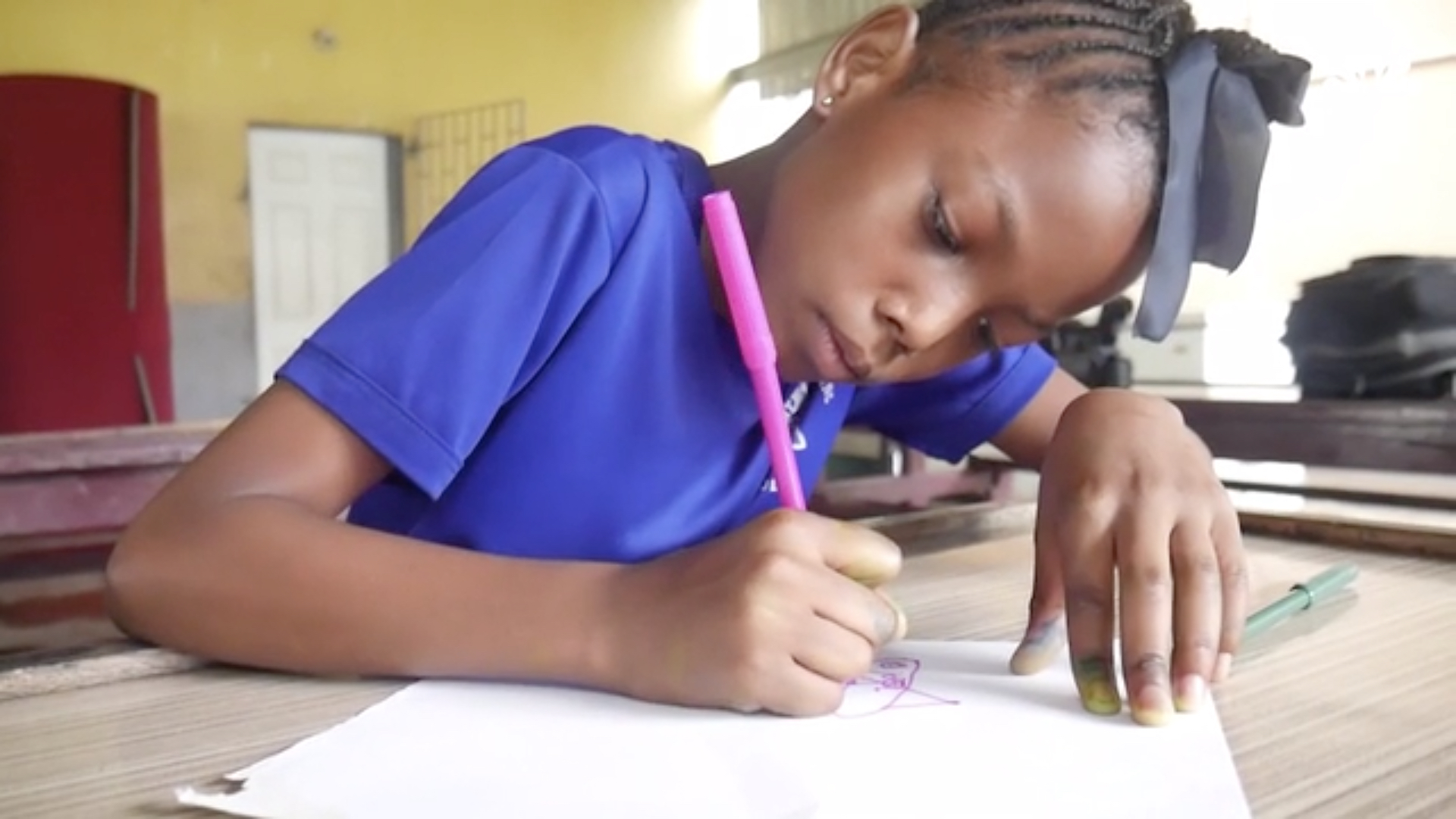 Still from the video by Melissa Noel. Jamaica, 2017. Still from the video by Melissa Noel. Jamaica, 2017.