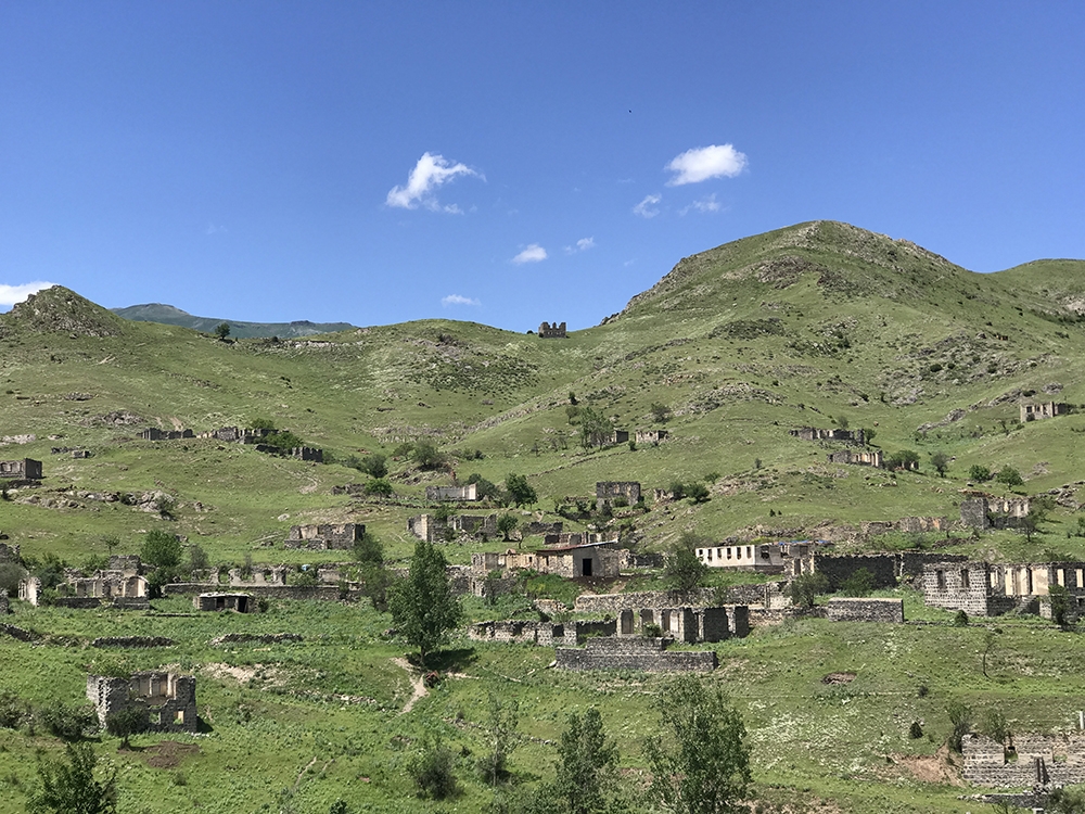 Kelbajar, which Armenian forces will hand over to Azerbaijan on November 15. Image by Joshua Kucera. 2020. Kelbajar, which Armenian forces will hand over to Azerbaijan on November 15. Image by Joshua Kucera. 2020.