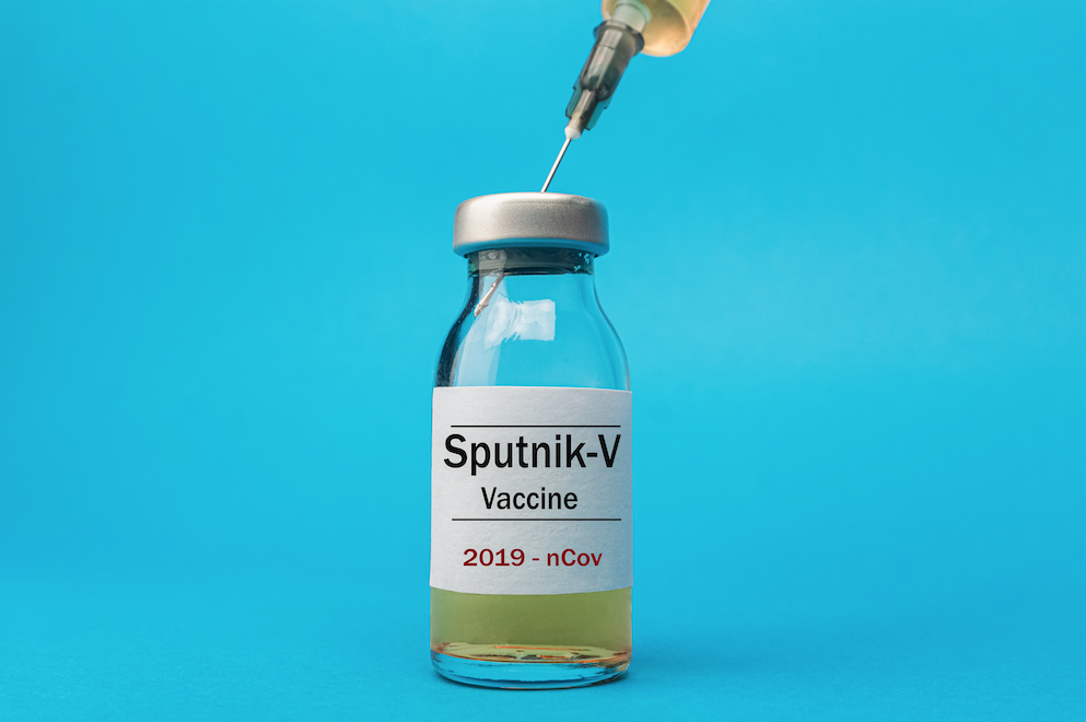 Concept of the Russian vaccine Sputnik-V. Image by Seda Servet / Shutterstock. 2020. Concept of the Russian vaccine Sputnik-V. Image by Seda Servet / Shutterstock. 2020.