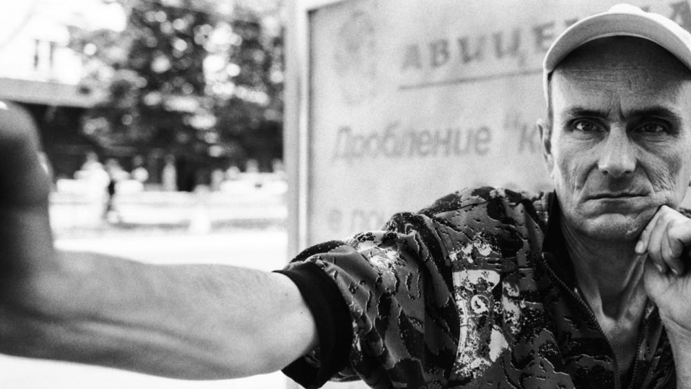 Igor, 49, of, Simferopol, has spent 19 years in prisons and even longer doing drugs. Image by Misha Friedman. Crimea, 2014. Media file: 1-1.jpg