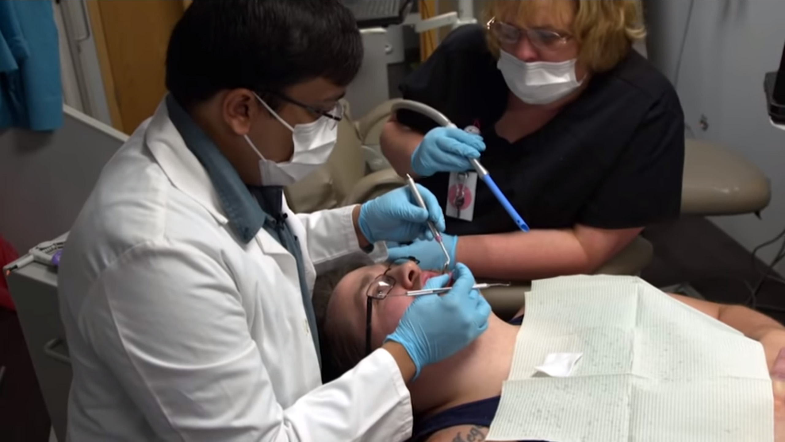 A nonprofit provides dental services to rural West Virginia. Image by Zach Fannin/PBS NewsHour. United States, 2018. A nonprofit provides dental services to rural West Virginia. Image by Zach Fannin/PBS NewsHour. United States, 2018.