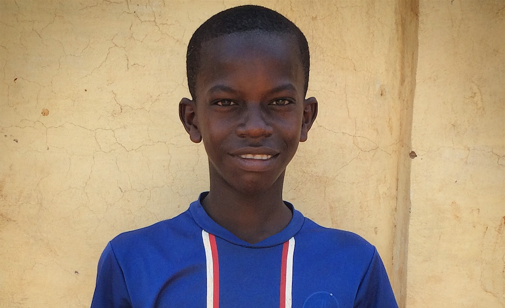 To understand the complexity of the problems in the Central African Republic, consider the global crosscurrents represented by Aristide’s shirt. Image by Peter Gwin. Central African Republic, 2014. Media file: aristide.png