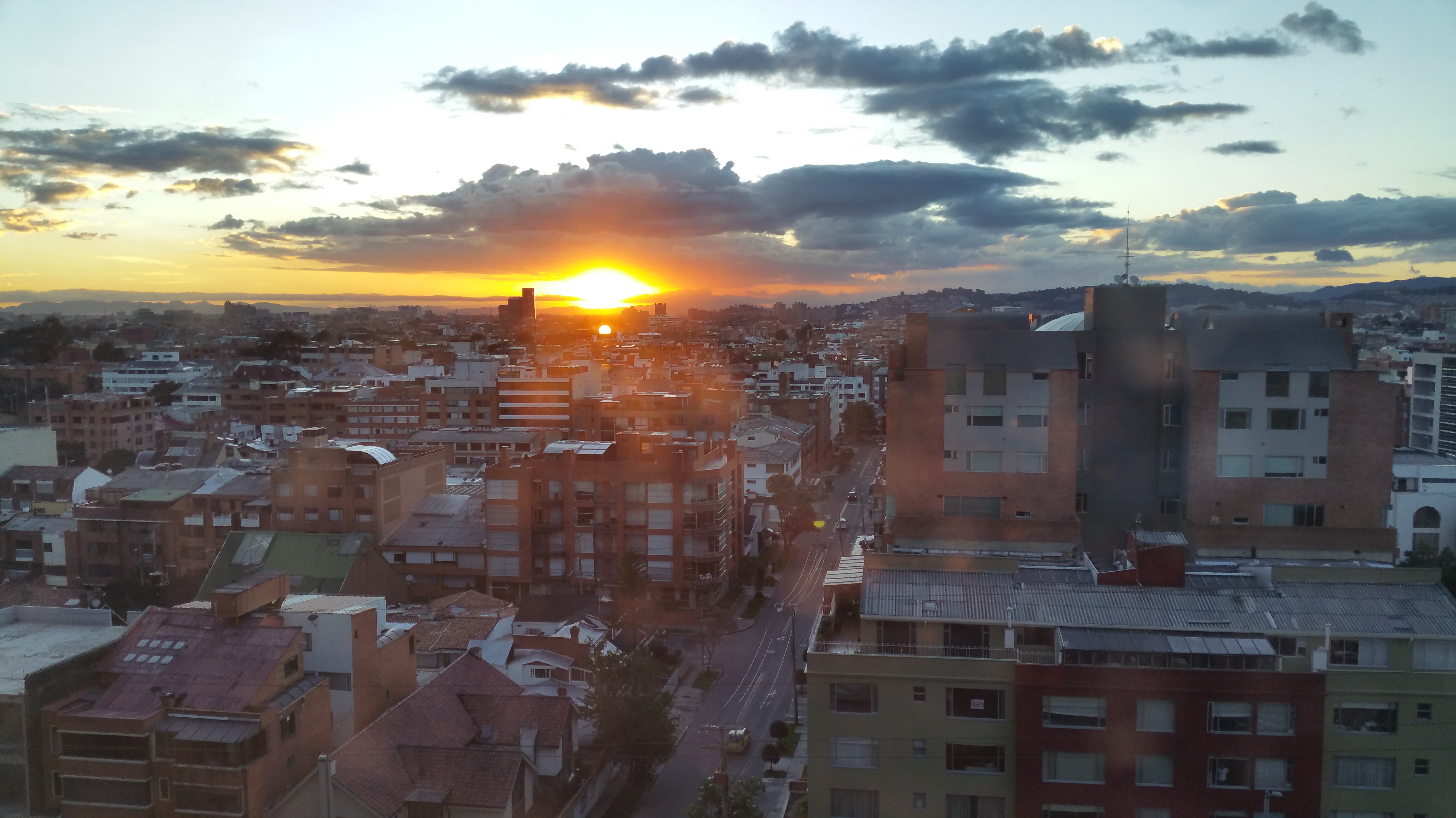Sunset in Bogota. Image by Dara Mohammadi. Colombia, 2016. Sunset in Bogota. Image by Dara Mohammadi. Colombia, 2016.