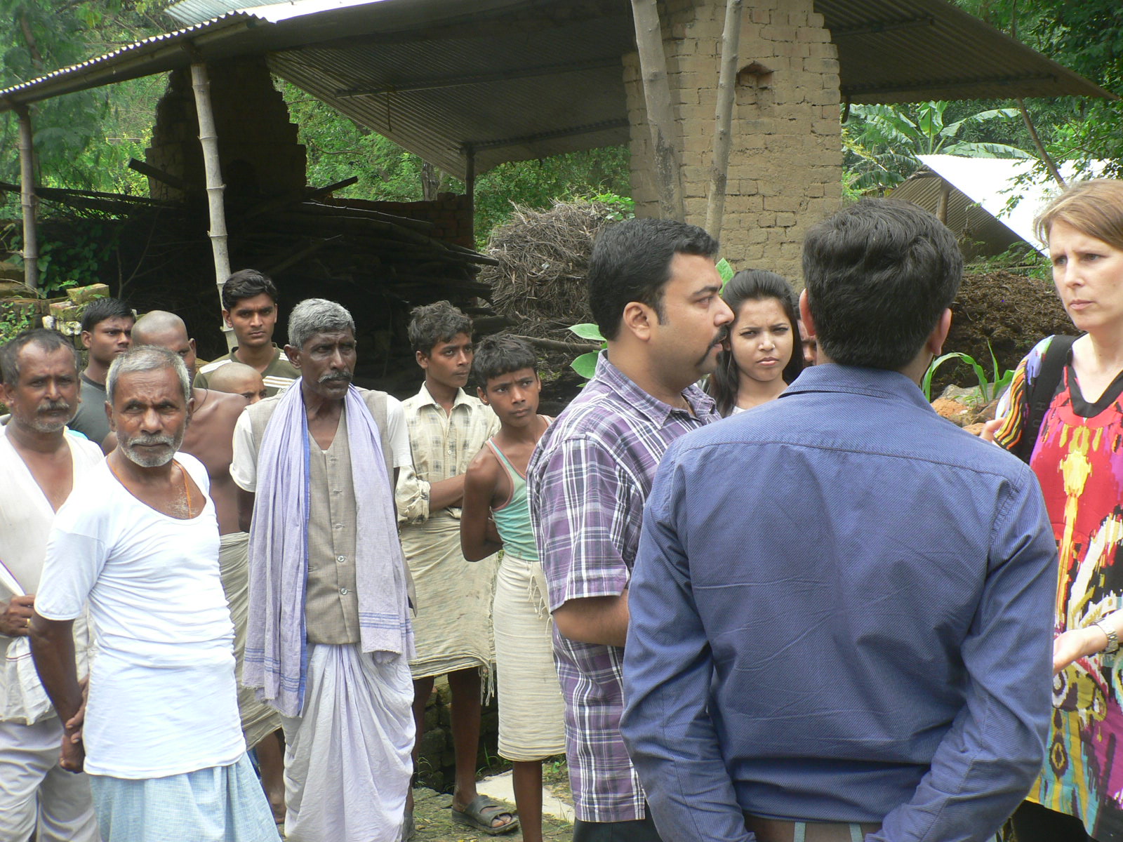 Research in the countryside on non-communicable diseases. Here: Museypur, a small town in Uttar Pradesh. Image by Martina Merten. India, 2013. Media file: p1100425.jpg