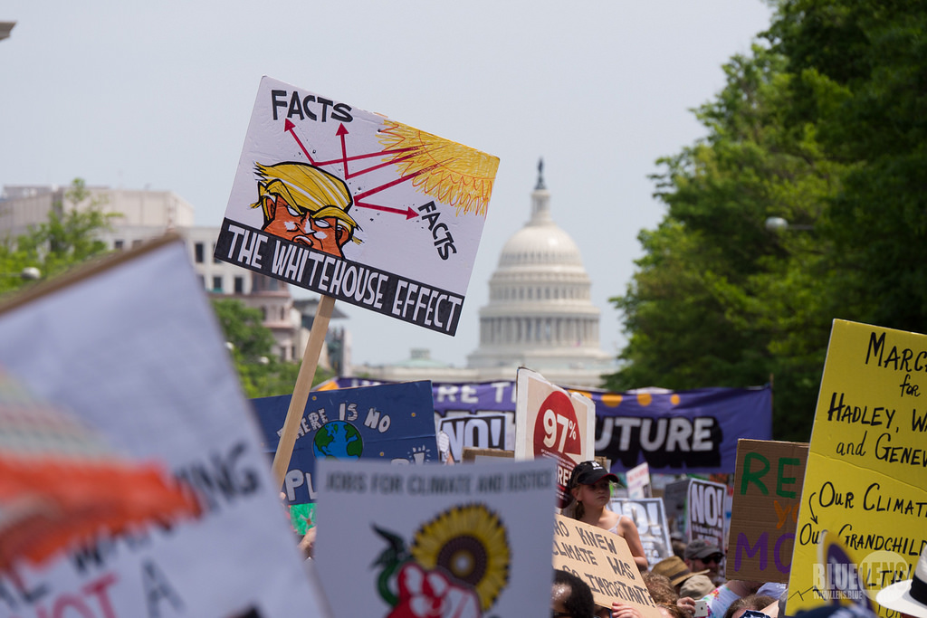 2017 DC Climate March. Image by Mark Dixon. Washington DC, 2017. (CC BY 2.0) 2017 DC Climate March. Image by Mark Dixon. Washington DC, 2017. (CC BY 2.0)