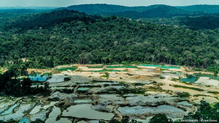 Flight over the state of Pará in 2019 registers illegal mining on Munduruku indigenous land. Image by Fabio Nascimento. Brazil, date unknown. Flight over the state of Pará in 2019 registers illegal mining on Munduruku indigenous land. Image by Fabio Nascimento. Brazil, date unknown.