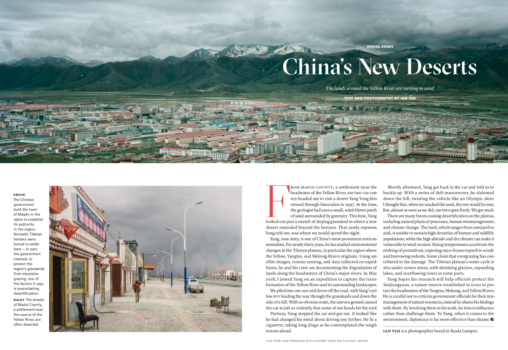 China's New Deserts by Ian Teh. China's New Deserts by Ian Teh.