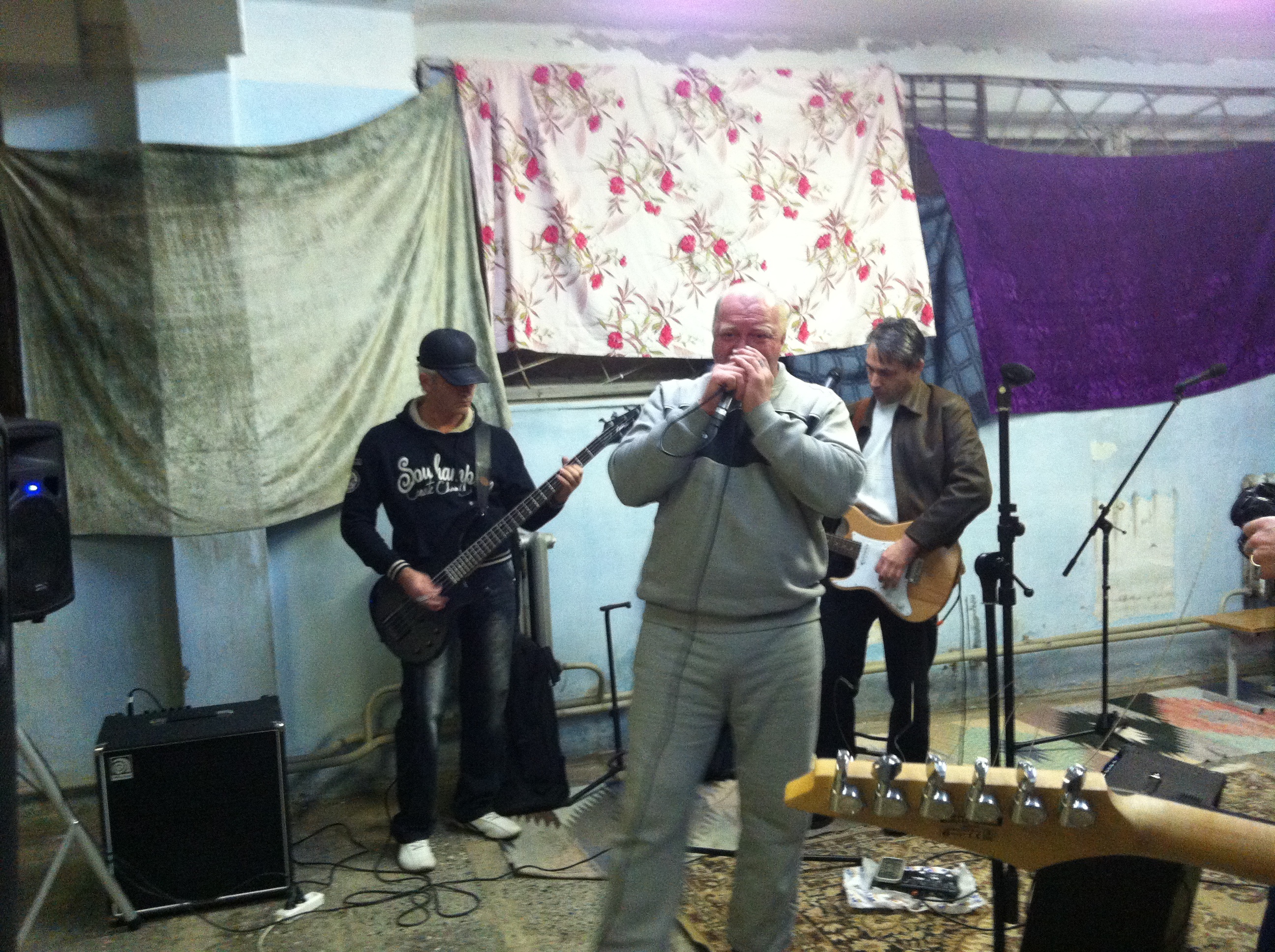 A local band practice in Asbest, Russia. Image by Anna Nemtsova. Russia, 2013.