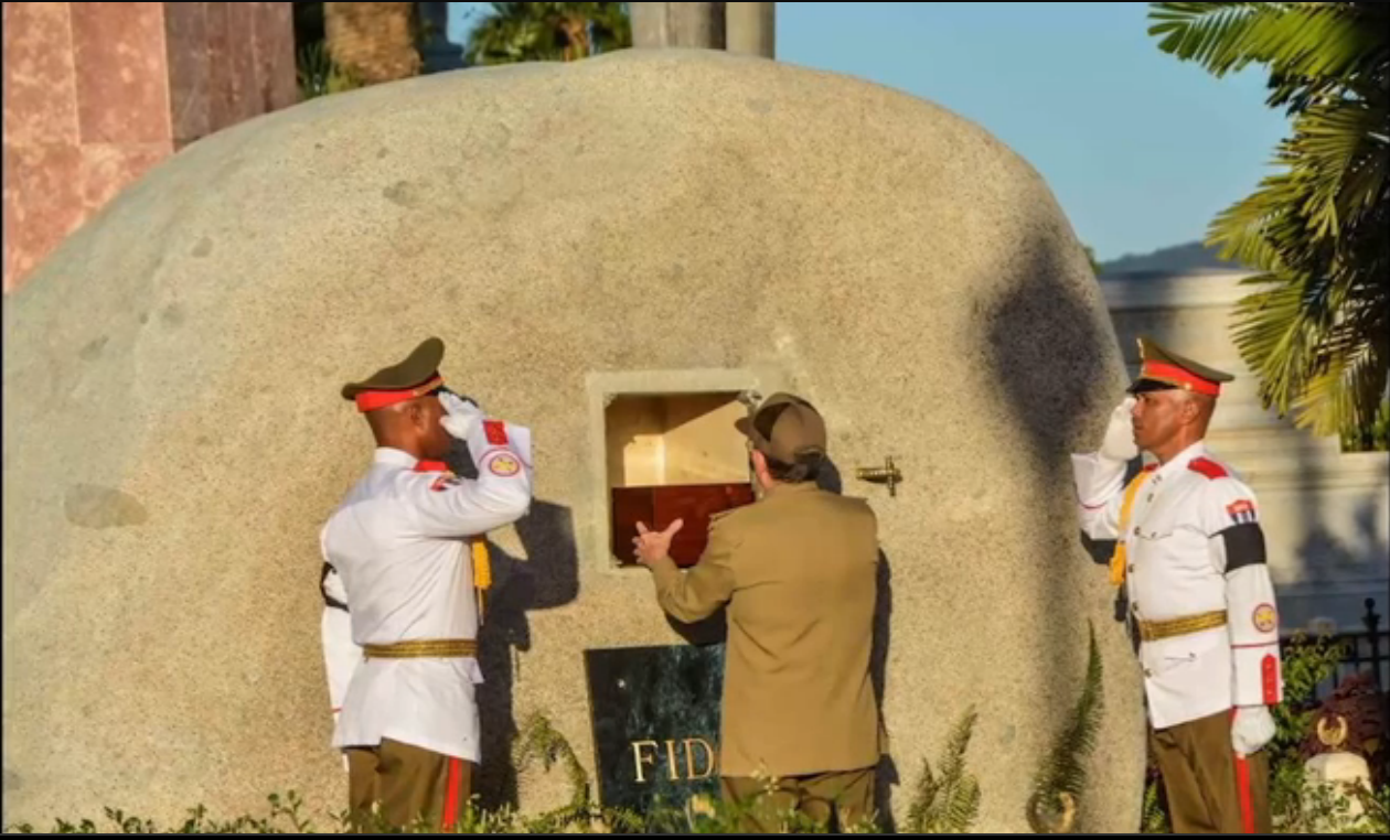 Still image from video. Image by Nick Schifrin and Zach Fannin. Cuba, 2016. Still image from video. Image by Nick Schifrin and Zach Fannin. Cuba, 2016.