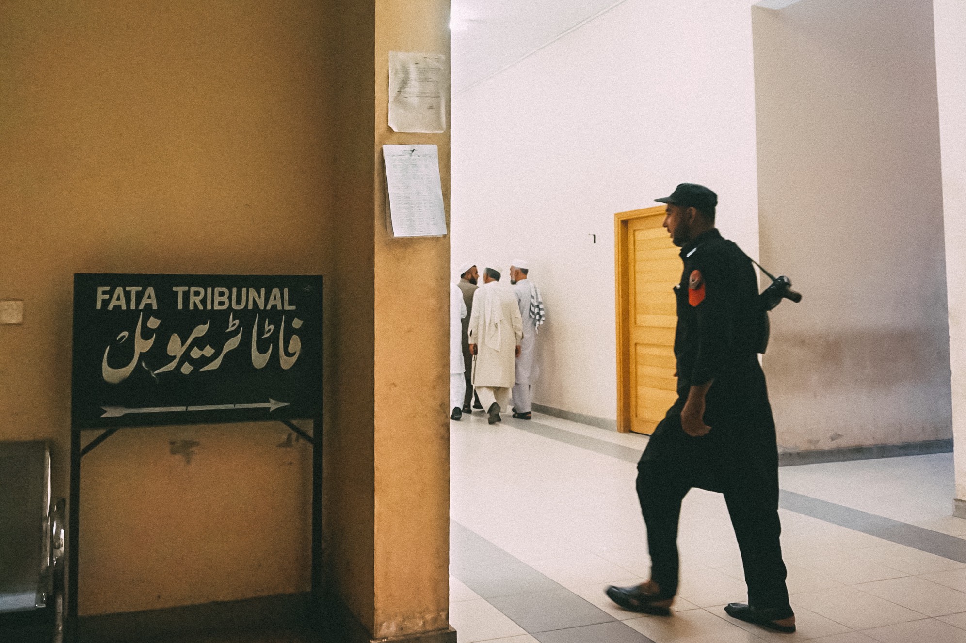 The FATA tribunal was setup to hear appeals from locals in the tribal areas. Image by Umar Farooq. Pakistan, 2019. The FATA tribunal was setup to hear appeals from locals in the tribal areas. Image by Umar Farooq. Pakistan, 2019.