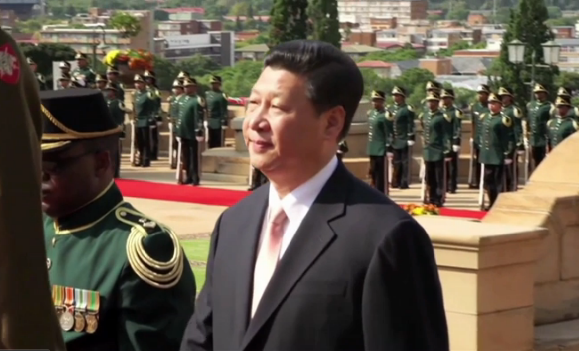 Chinese president Xi Jinping. Image by Robin Wigglesworth. 2013.