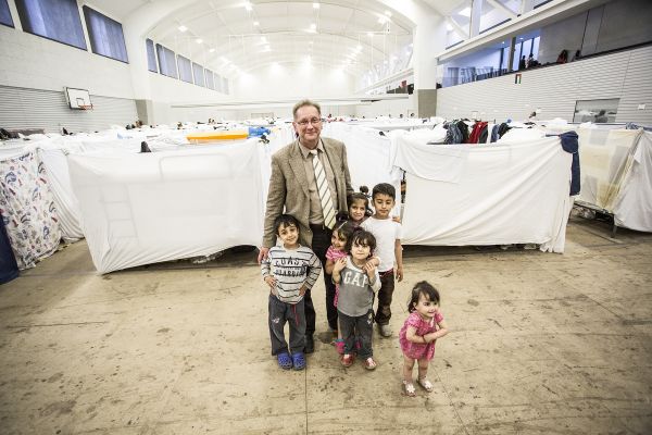 Raif Kuhirt had no relevant experience before he got into the shelter business. Image by Emily Kassie. Germany, 2016. Media file: goldrush.jpg