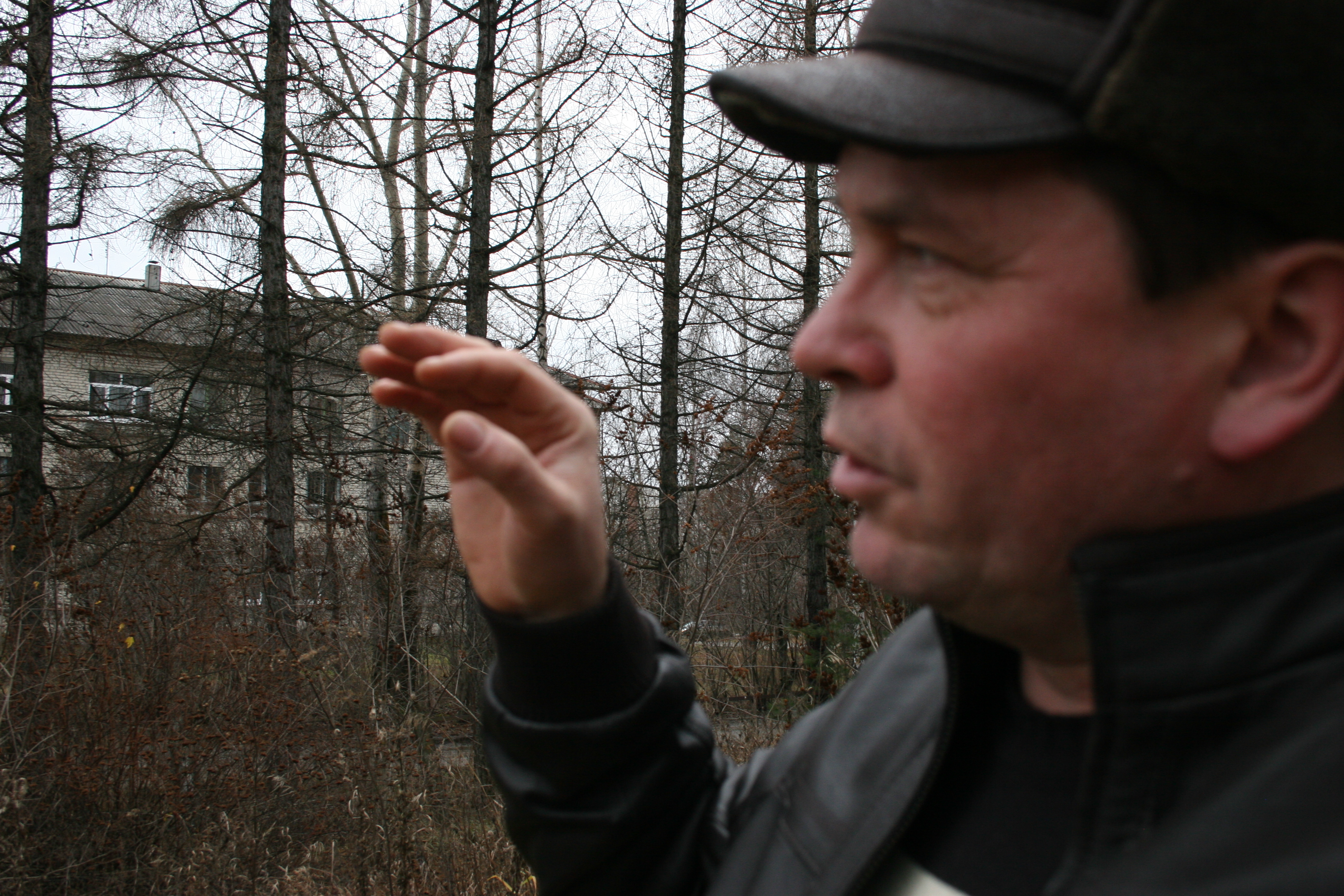 Yuriy Druzhinin, a public figure in a monotown of Asbest believes his city is on the verge of an ecological and social crisis. Image by Anna Nemtsova. Russia, 2013. Media file: img_2209.jpg